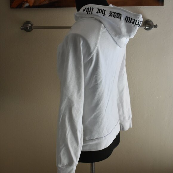 PUSSYCAT DOLLS DON'T CHA WISH YOUR GIRLFRIEND WAS HOT LIKE ME HOODIE size SMALL - Picture 12 of 13